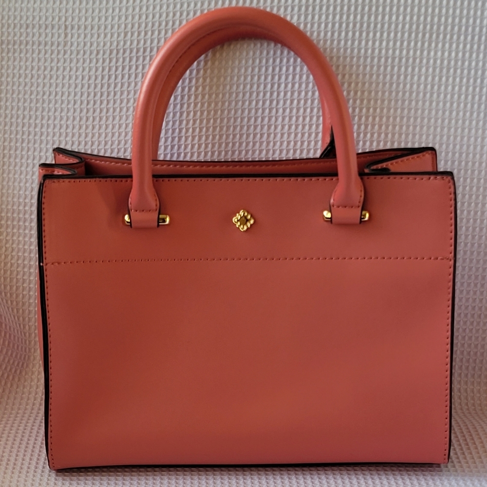crown & ivy pink purse